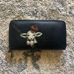 L.A.M.B. zip around wallet. Final Price.